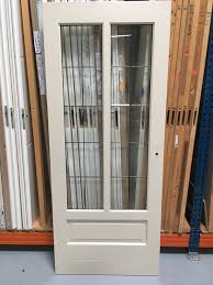 binnendeur met glas in lood