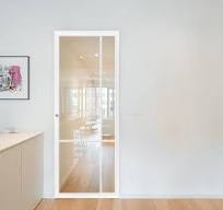 binnendeur wit met glas