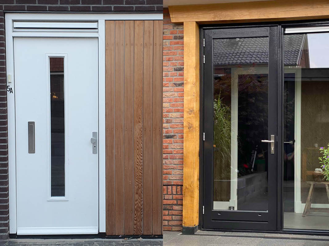 buitendeur zonder glas