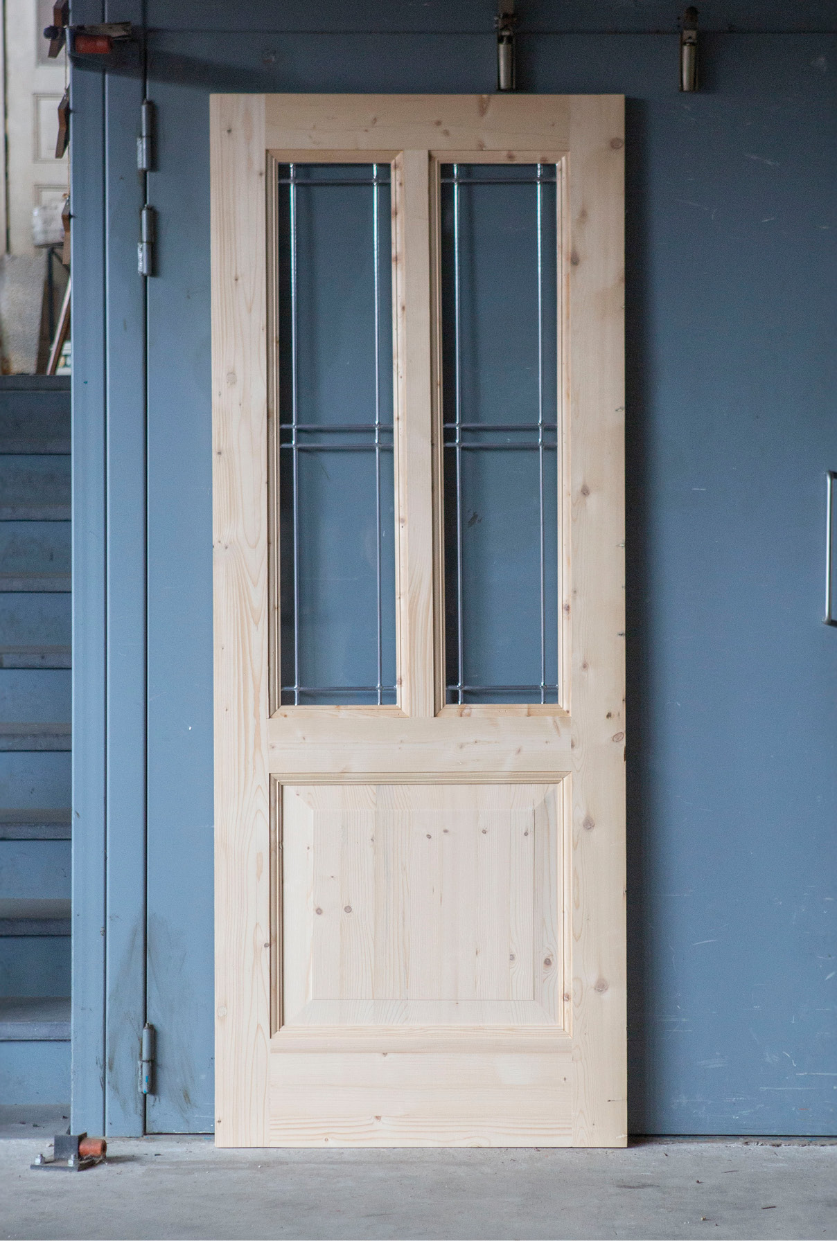 glas in lood deuren jaren 30