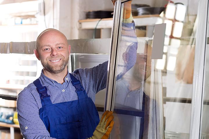 glashandel in de buurt