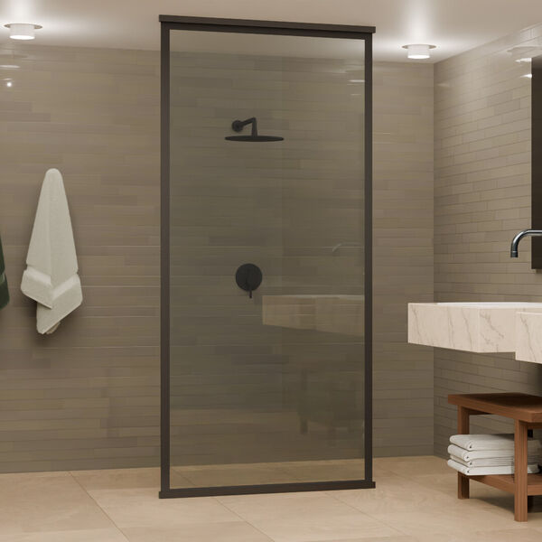 glaswand douche op maat