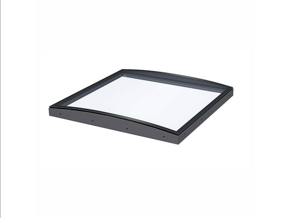 velux lichtkoepel gebogen glas