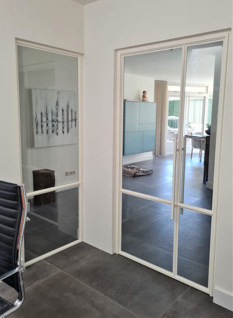 wit glas op maat